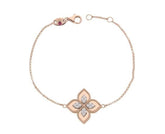 Princess Flower Bracelet with Diamonds - Dracakis Jewellers